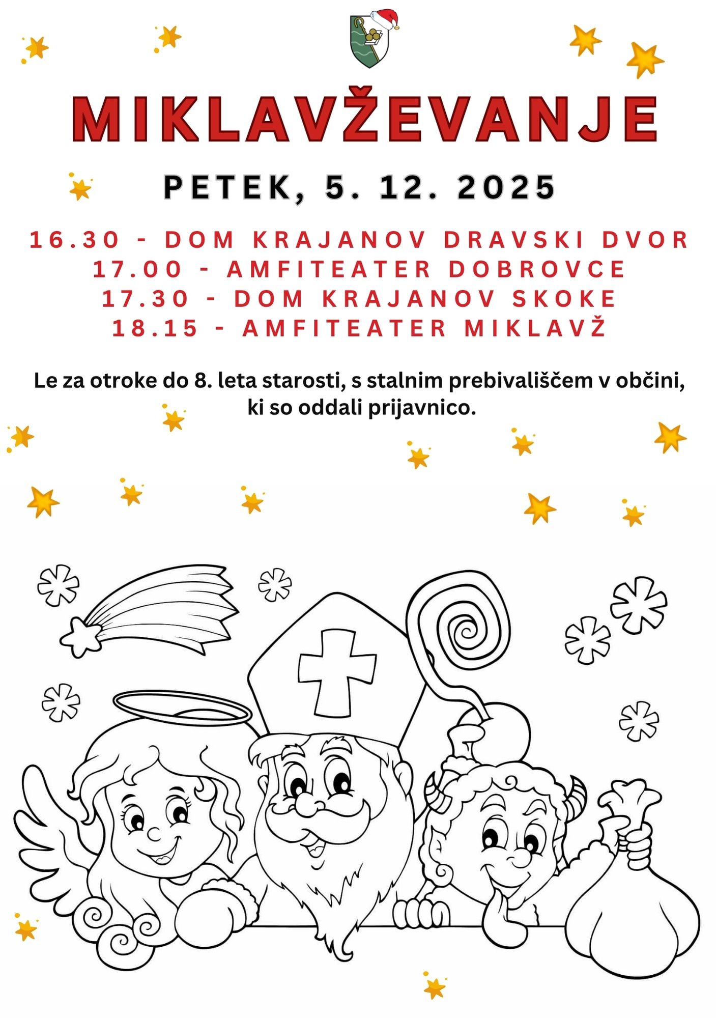 8 MIKLAVŽEVANJE VABILO